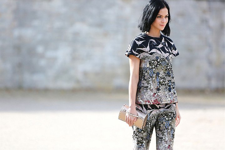 #印花图案：All-Over Prints 全身印花街拍特辑