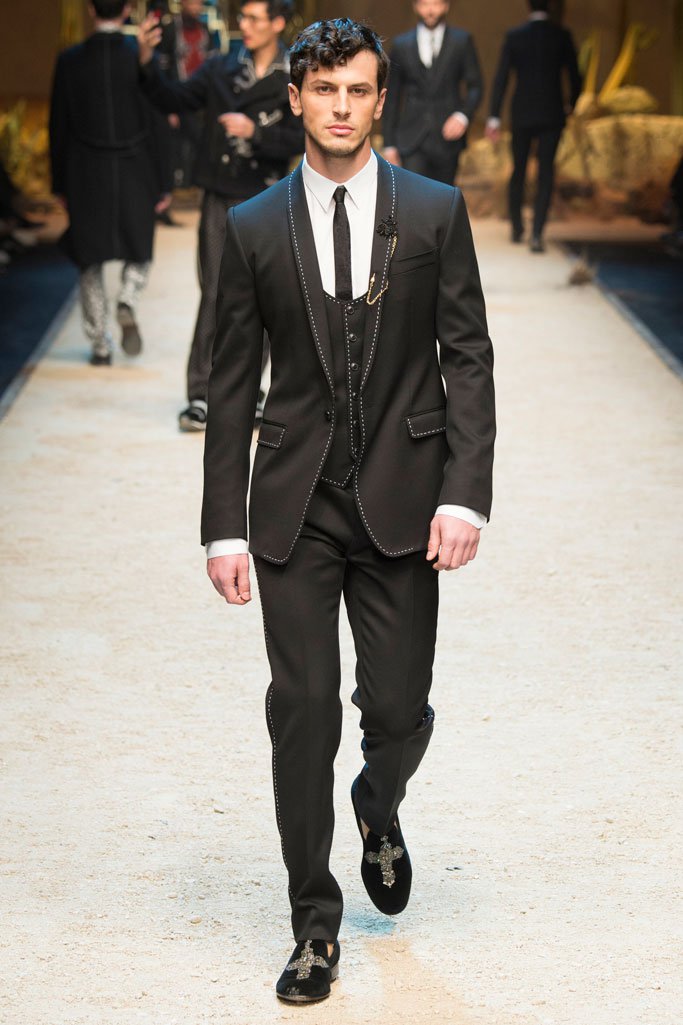 Dolce & Gabbana（杜嘉班纳）2024米兰时装周男装秀