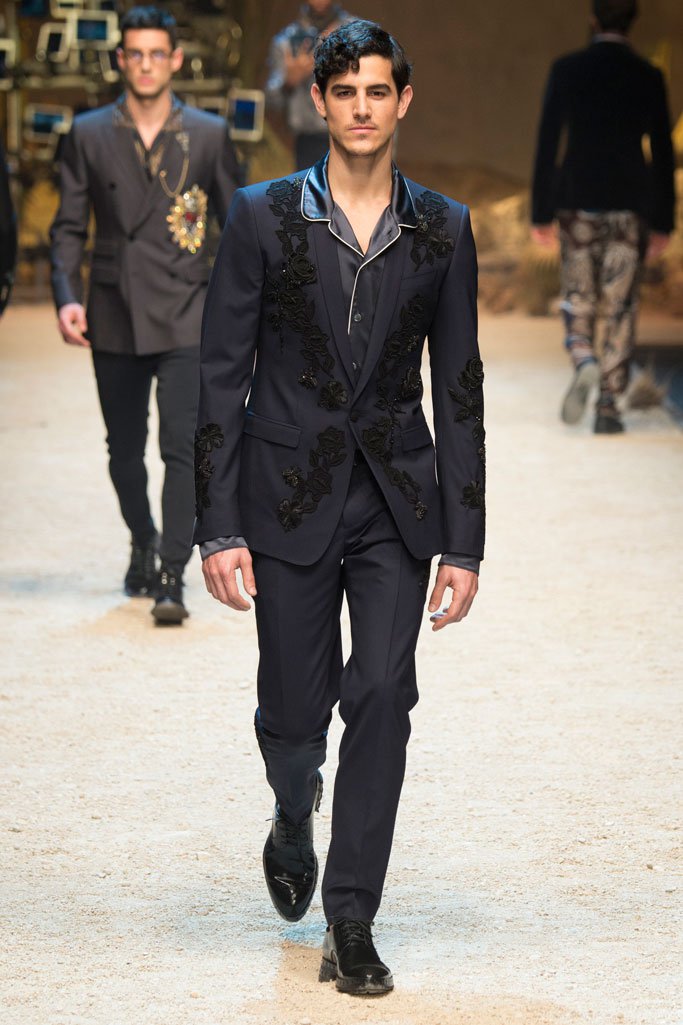 Dolce & Gabbana（杜嘉班纳）2024米兰时装周男装秀