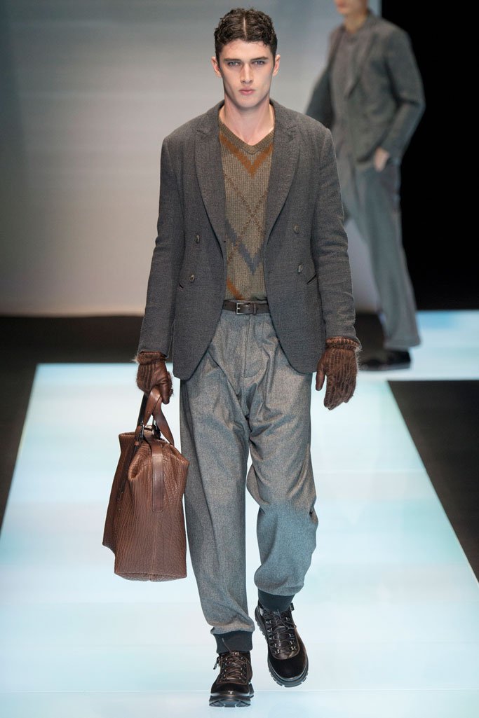 Giorgio Armani（乔治·阿玛尼）2024米兰时装周男装秀