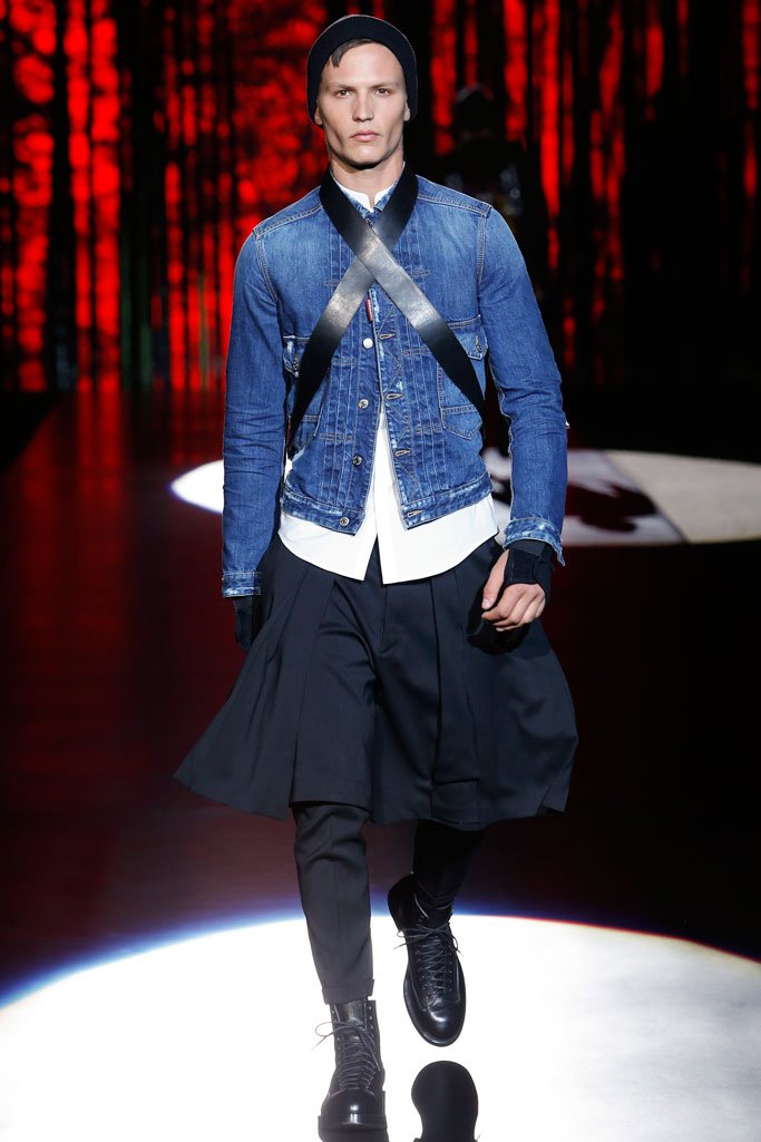 Dsquared2 2024米兰时装周男装秀