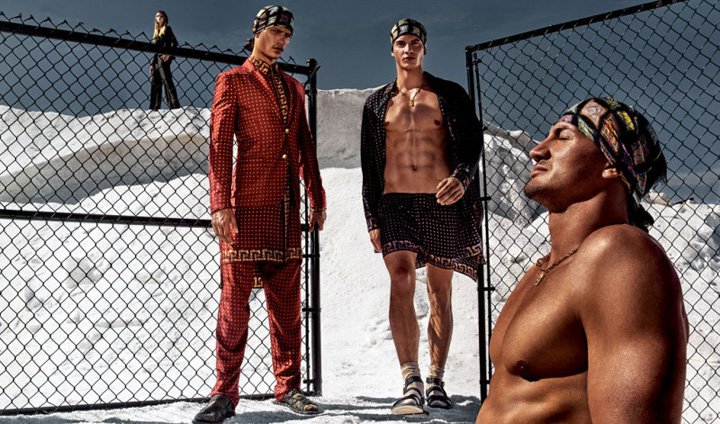 Versace（范思哲）2024春夏广告大片 