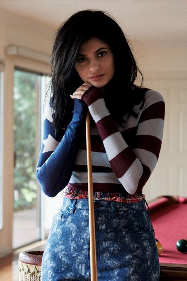 Kylie Jenner 演绎《Wonderland》时尚杂志大片