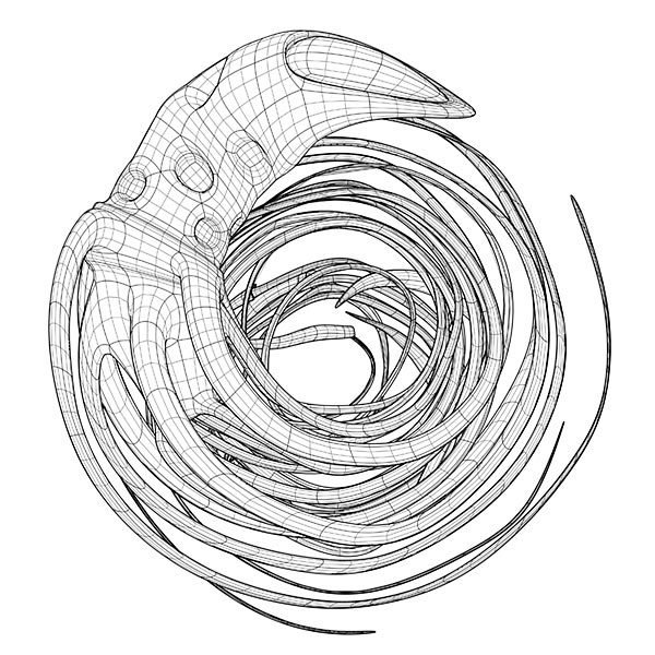 Hundred Reasons单体生物插画