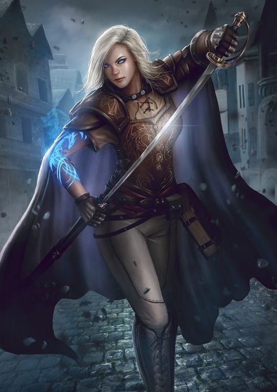Jackson Tjota人物角色插画作品
