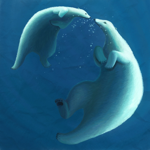Varya Kolesnikova动物插画