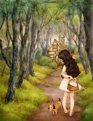 Aeppol童话风格的唯美插画设计