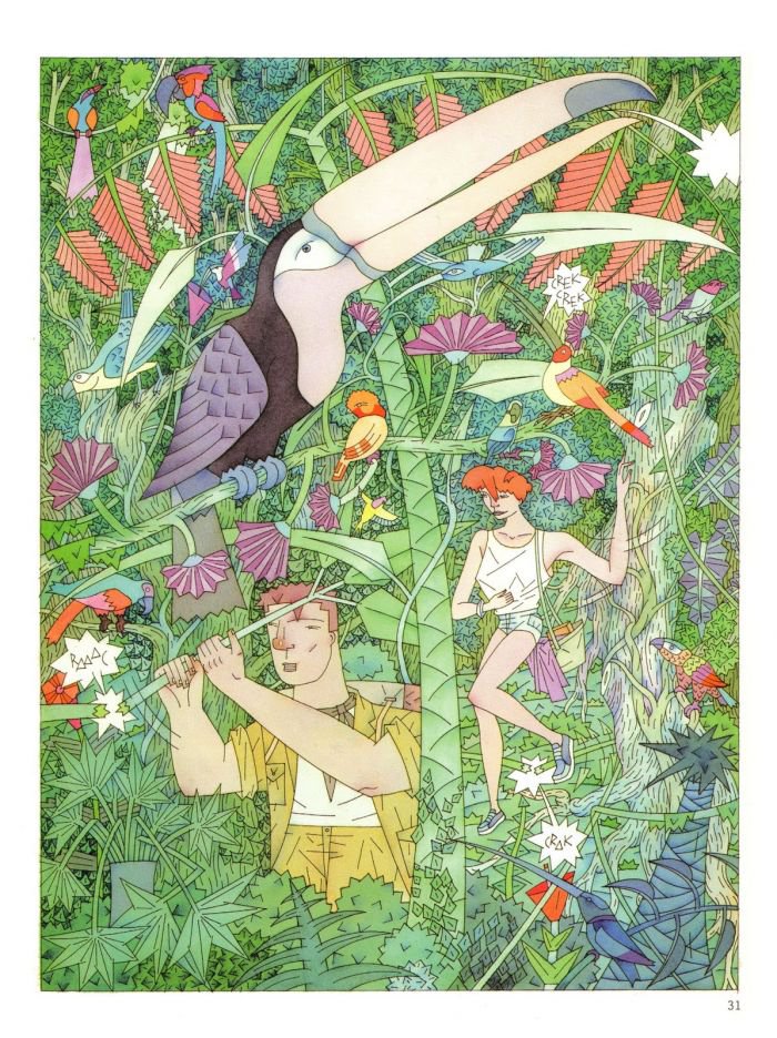 清线派画家Miguel Calatayud 插画作品