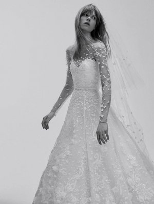 Elie Saab（艾莉·萨博）推出品牌首个婚纱广告系列