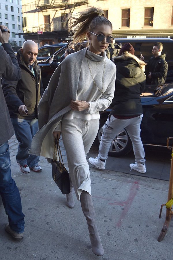跟着时尚博主Gigi Hadid 学永不过时的穿搭术