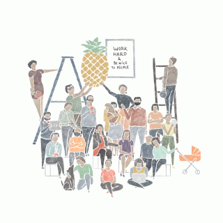 插画艺术家Thoka Maer 让世界温柔地动了起来的gif作品