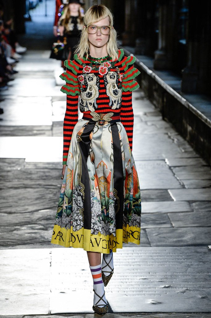 GUCCI 伦敦2024早春度时装发布会女装秀
