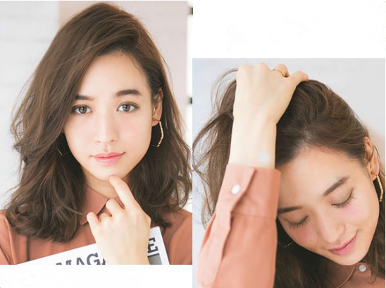 女生什么刘海最好看 二八分刘海搭配中长卷发超美