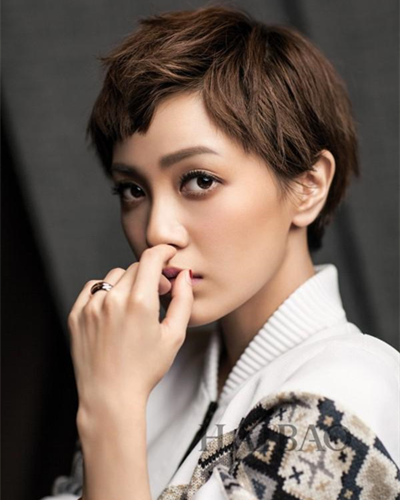 娜扎戚薇郭采洁示范 女生留什么短发好看