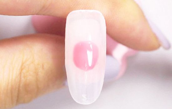 粉色美甲图片 粉色晕染美甲教程