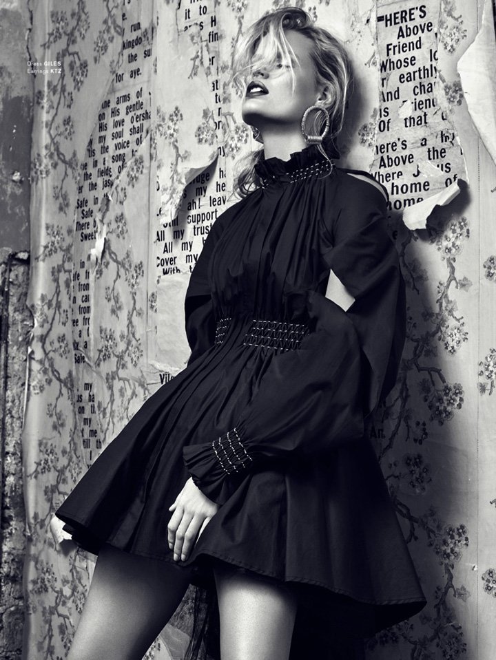 超模Caroline Winberg 演绎时尚杂志《Archetype》时尚大片