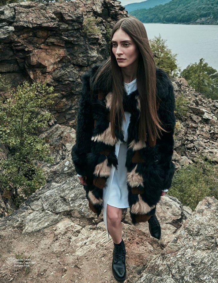 超模Marine Deleeuw 演绎《Harper's Bazaar》时尚杂志大片