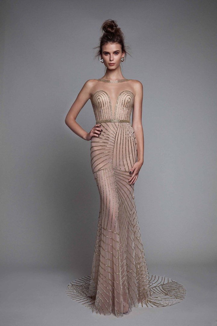 以色列婚纱品牌BERTA 2024晚礼服系列Lookbook