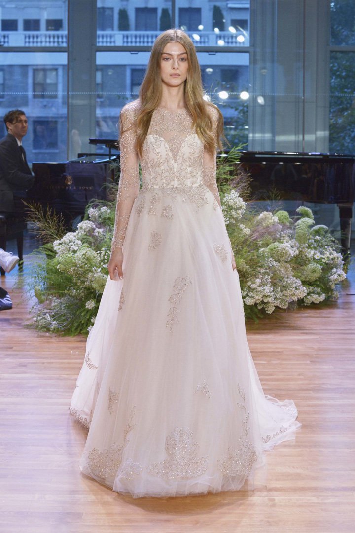 Monique Lhuillier 2024秋冬婚纱礼服系列