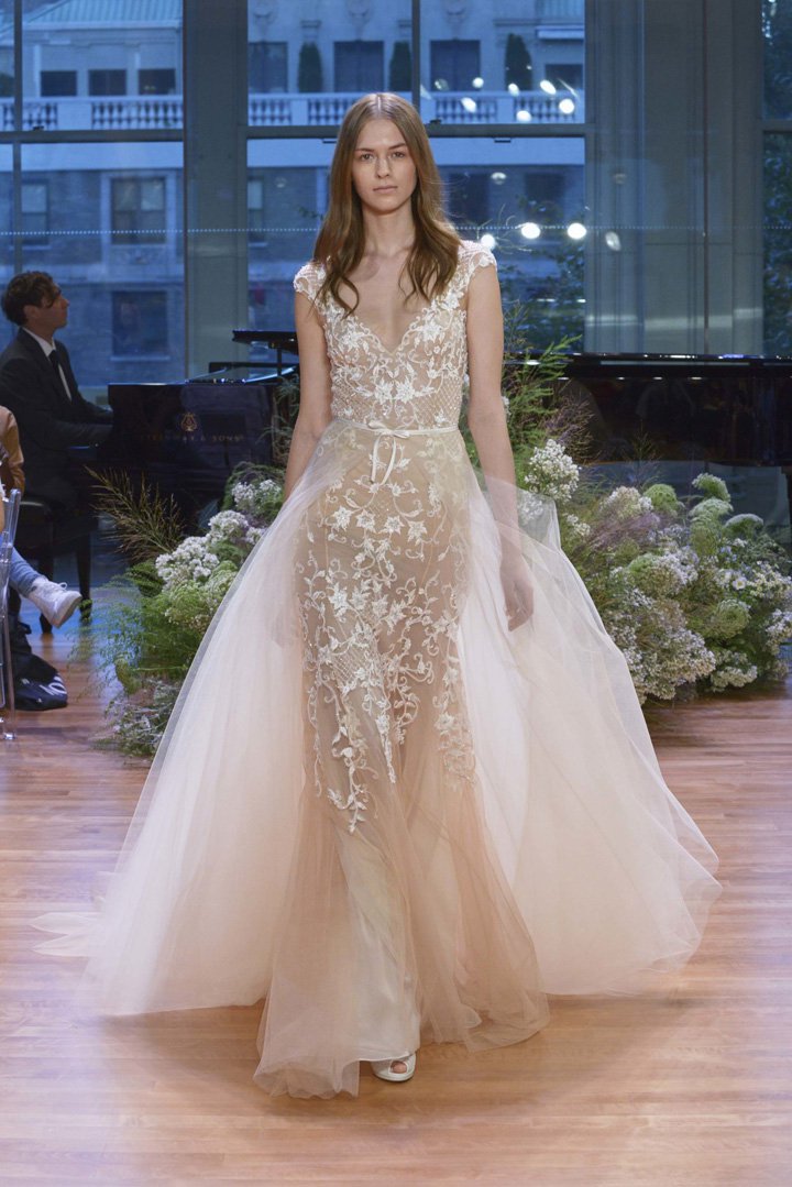 Monique Lhuillier 2024秋冬婚纱礼服系列