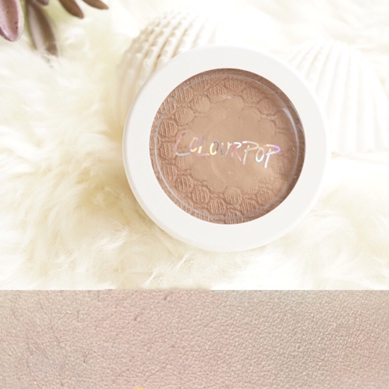 COLOURPOP高光试色 高光腮红修容单色盘试色