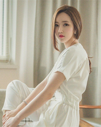 淑女发型中长发扎发 马尾扎发才倍显淑女范儿