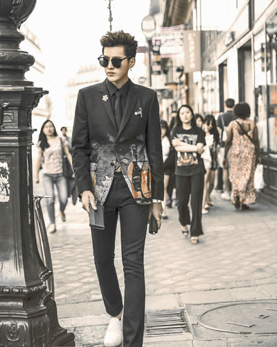 2025吴亦凡短发图片 检验真男神的发型都在这