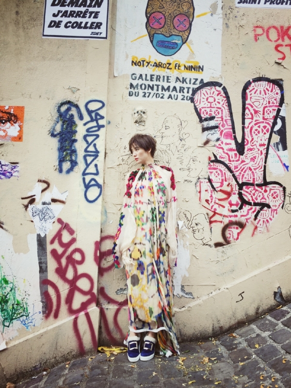宋佳生活照 私服女王示范秋日时髦look
