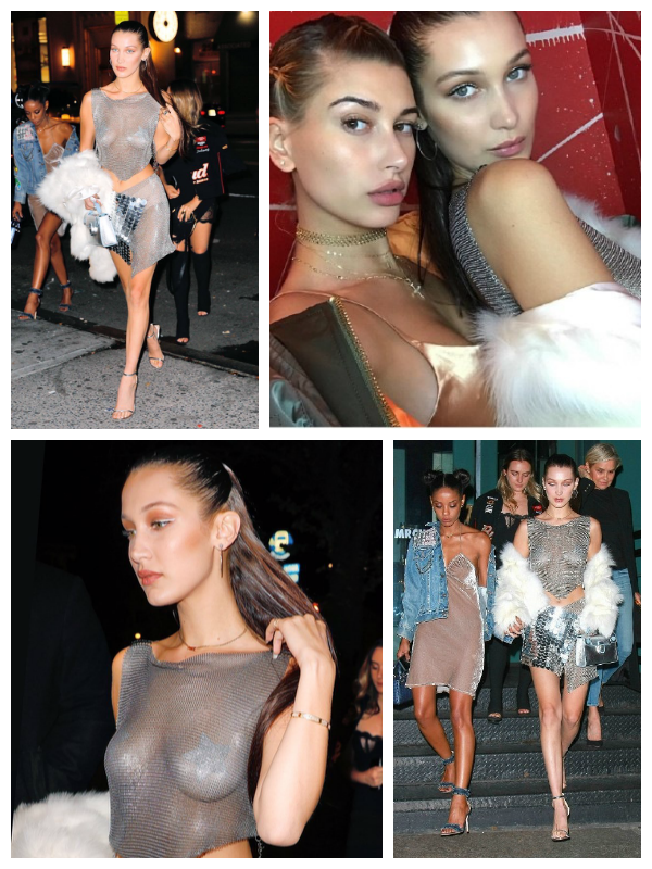 贝拉哈迪德(bella hadid)最新街拍 性感装扮庆生