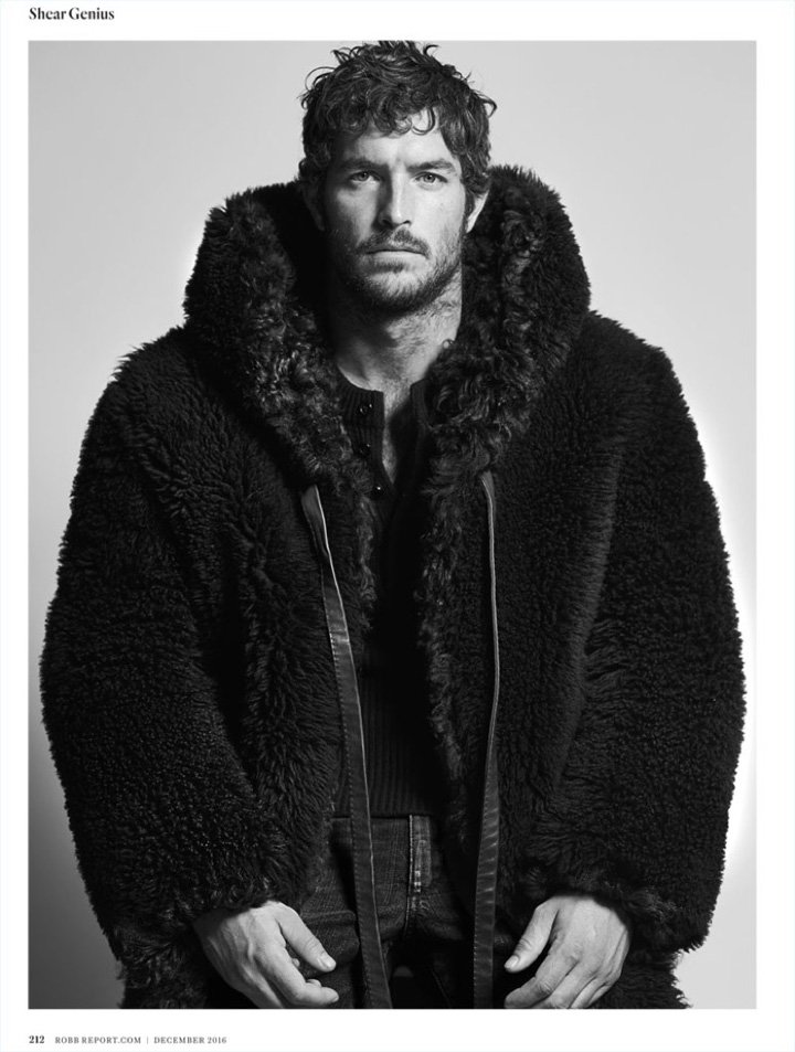 帅气大叔Justice Joslin 演绎《Robb Report》杂志美国版