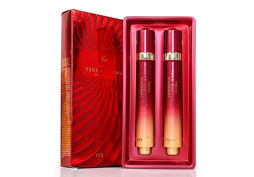 伊思红参蜗牛滚珠眼霜使用方法 用滚珠按摩眼部更舒适