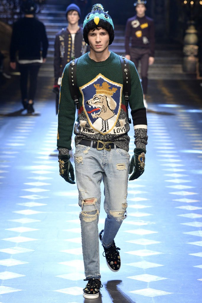 Dolce & Gabbana（杜嘉班纳）2024米兰时装周男装秀