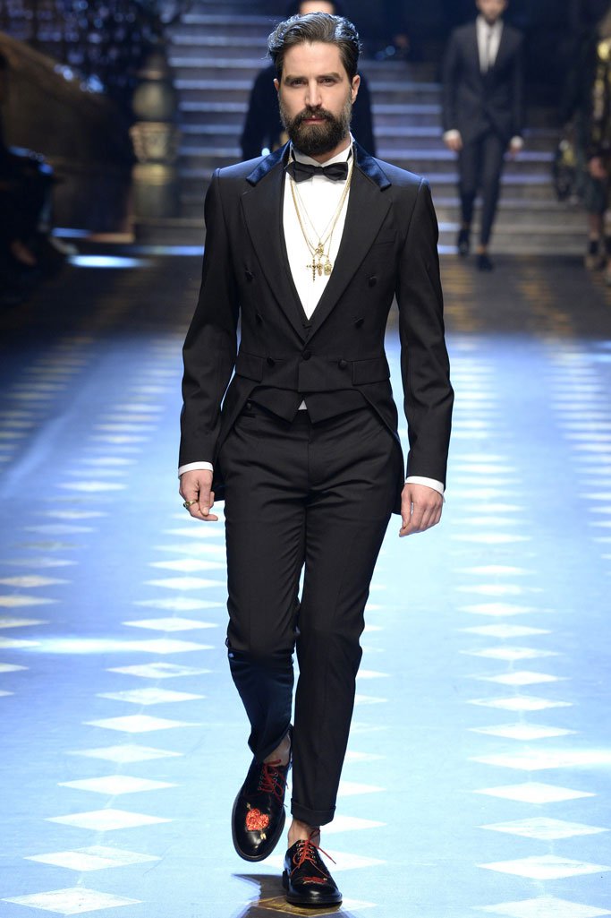 Dolce & Gabbana（杜嘉班纳）2024米兰时装周男装秀