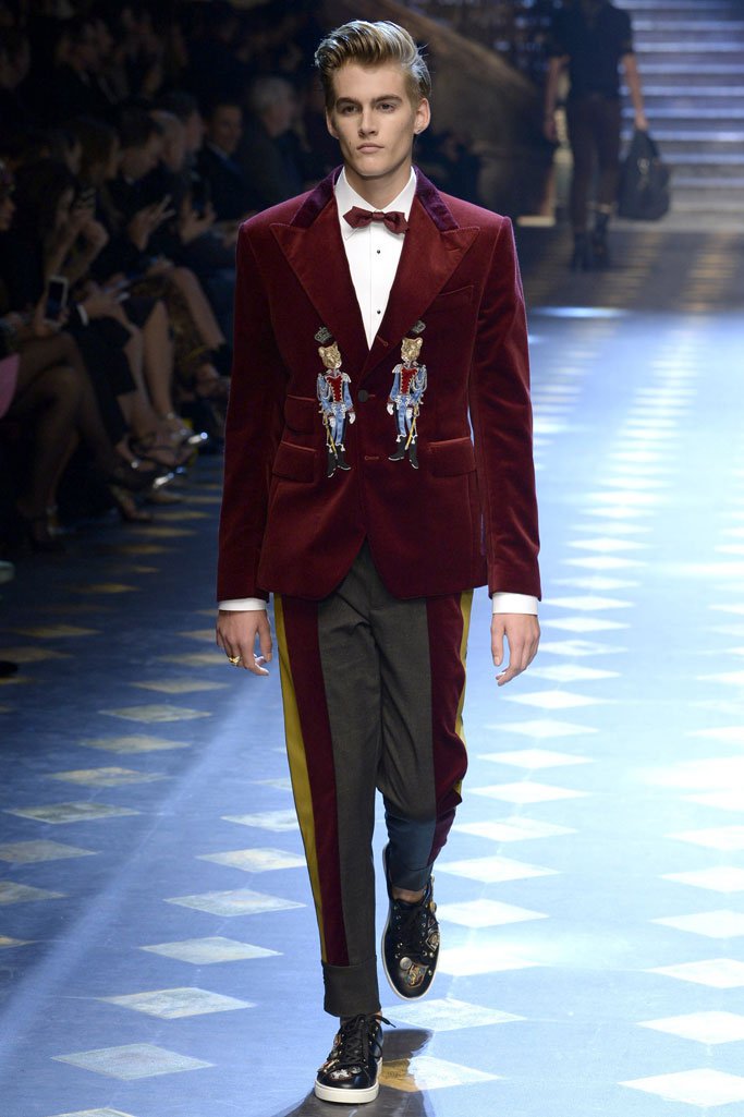 Dolce & Gabbana（杜嘉班纳）2024米兰时装周男装秀