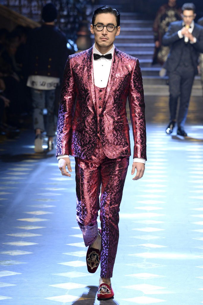 Dolce & Gabbana（杜嘉班纳）2024米兰时装周男装秀