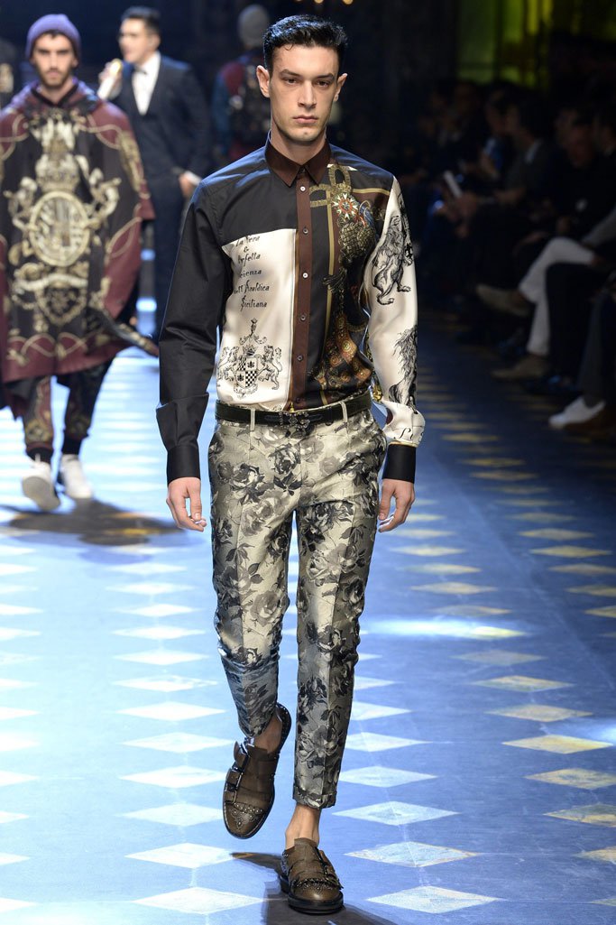 Dolce & Gabbana（杜嘉班纳）2024米兰时装周男装秀