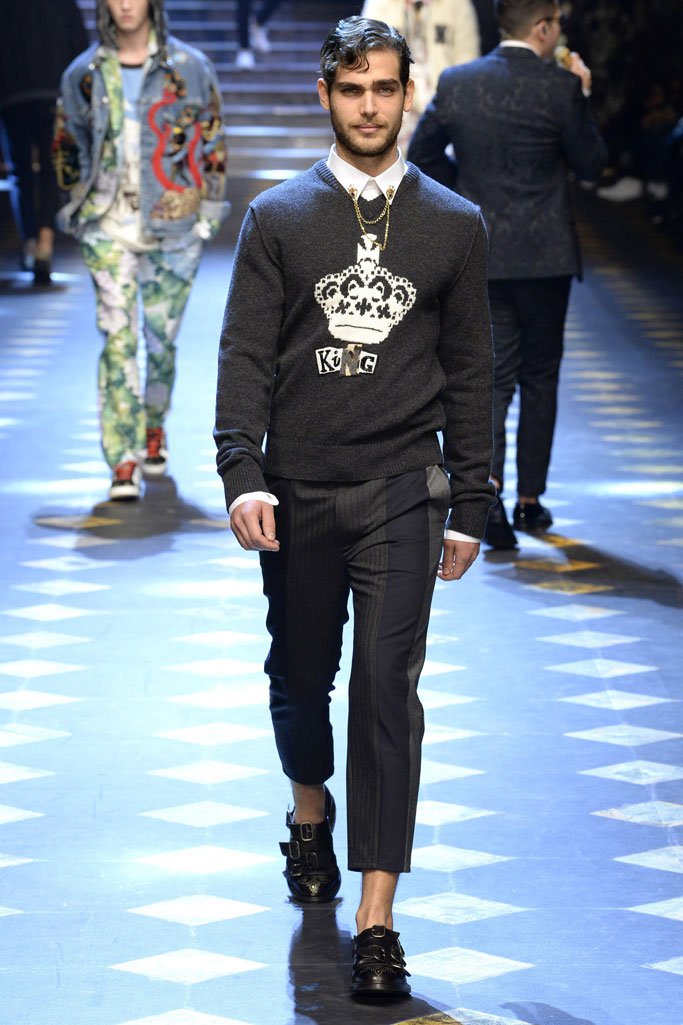 Dolce & Gabbana（杜嘉班纳）2024米兰时装周男装秀