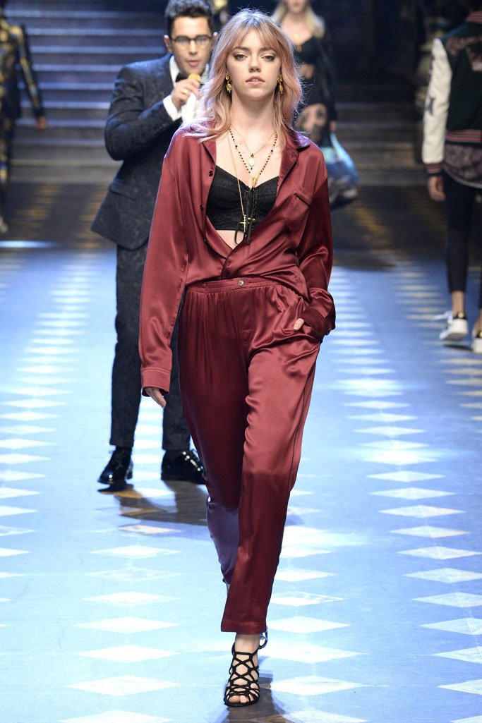 Dolce & Gabbana（杜嘉班纳）2024米兰时装周男装秀