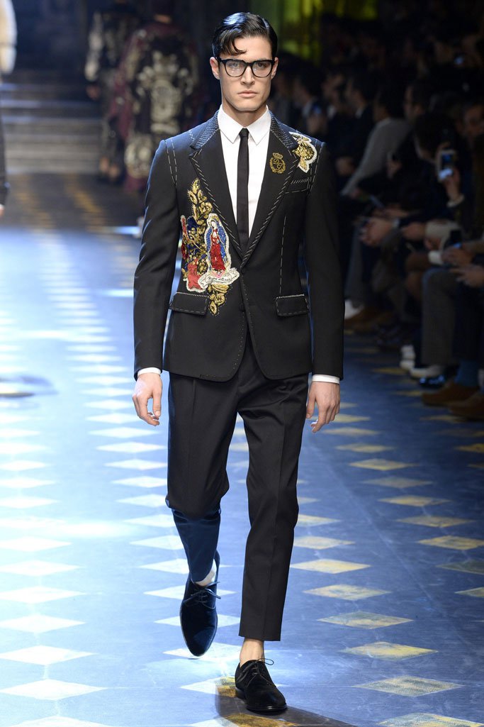 Dolce & Gabbana（杜嘉班纳）2024米兰时装周男装秀