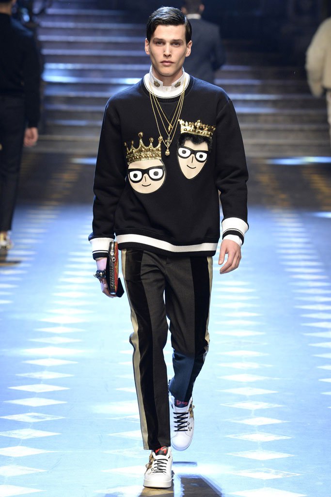 Dolce & Gabbana（杜嘉班纳）2024米兰时装周男装秀