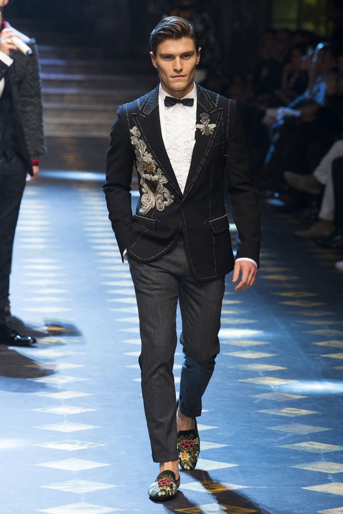 Dolce & Gabbana（杜嘉班纳）2024米兰时装周男装秀