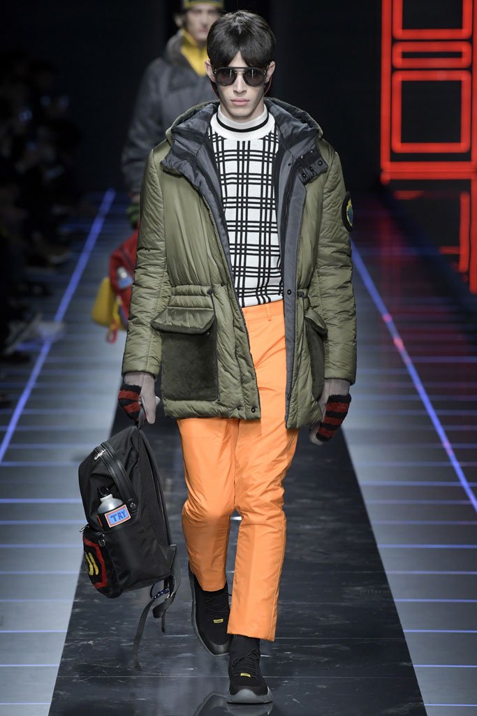 Fendi（芬迪）2024米兰时装周男装秀