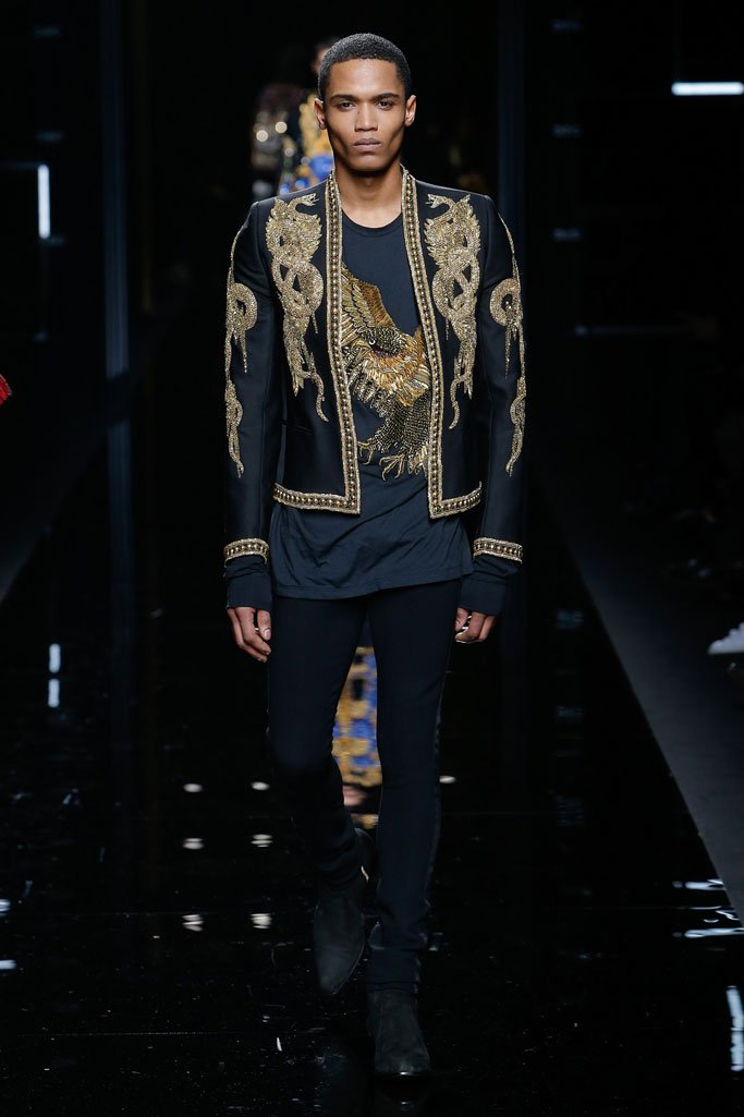 Balmain（巴尔曼）2024巴黎时装周秋冬男装秀