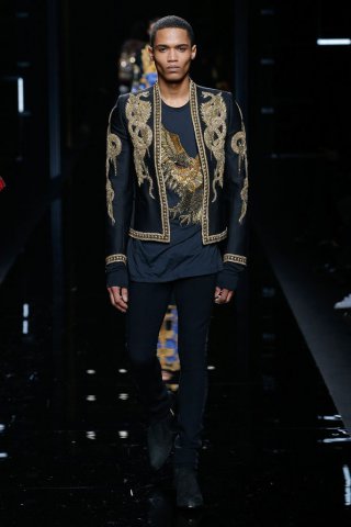 Balmain（巴尔曼）2024巴黎时装周秋冬男装秀