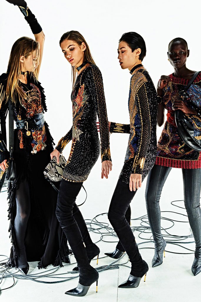 Balmain（巴尔曼）2024早秋女装时尚广告大片