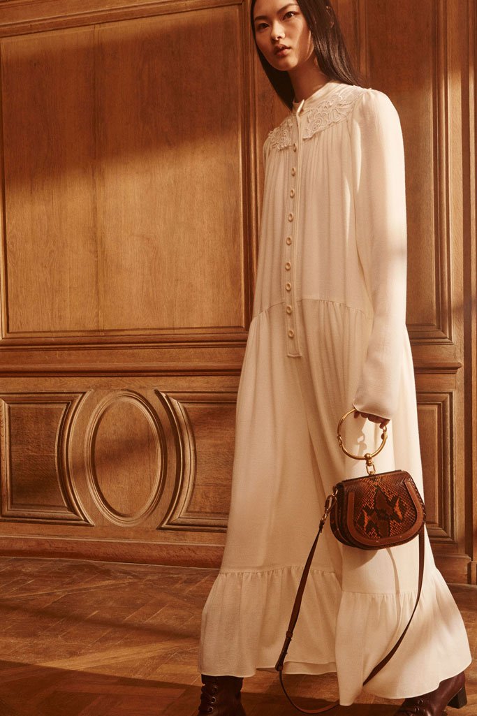 Chloé 2024早秋女装时尚品牌造型
