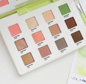 VDL+Pantone 春季限定眼影怎么样 春季草木绿眼妆带领新潮流
