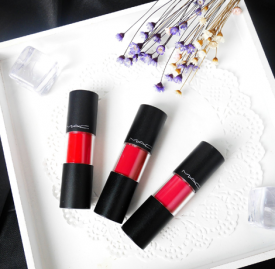 MAC棒棒糖唇釉试色 MAC Versicolour Stain试色