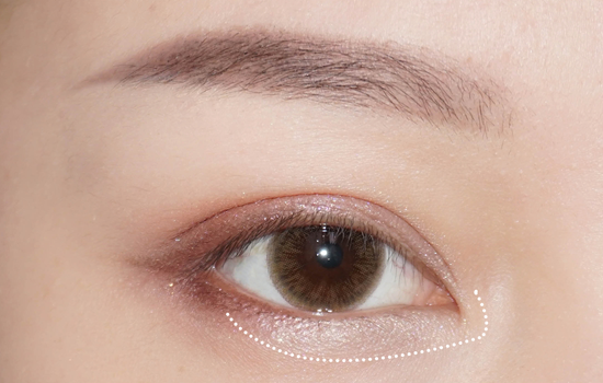 藕粉色眼影怎么画 日常OL眼妆教程