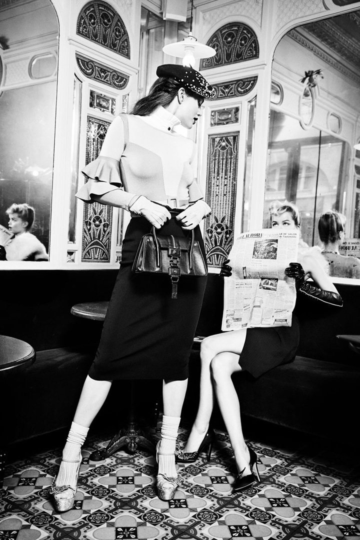 意大利时尚品牌 Elisabetta Franchi 复古风尚秋冬大片